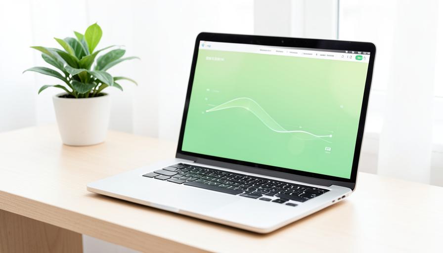 The Life2Grow planner on a laptop